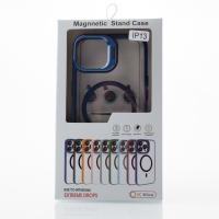 Силиконовый чехол MagSafe CAMERA GLASS PROTECTION для iPhone 13 черный