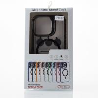 Силиконовый чехол MagSafe CAMERA GLASS PROTECTION для iPhone 13 Pro черный