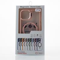 Силіконовий чохол MagSafe CAMERA GLASS PROTECTION для телефону iPhone 14 сірий