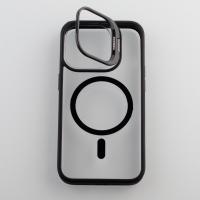 Силиконовый чехол MagSafe CAMERA GLASS PROTECTION для iPhone 13 Pro Max черный