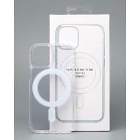 Силіконовий чохол MagSafe CLEAR для телефону iPhone 12 mini/13 mini прозорий