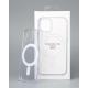 Силиконовый чехол MagSafe CLEAR для iPhone 12 mini/13 mini прозрачный