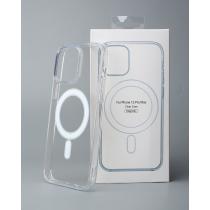 Силіконовий чохол MagSafe CLEAR для iPhone 12 Pro Max Прозорий