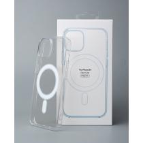 Силіконовий чохол MagSafe CLEAR для iPhone 14 Прозорий