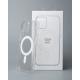 Силіконовий чохол MagSafe CLEAR для iPhone 14 Прозорий