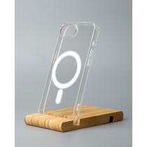 Силиконовый чехол MagSafe CLEAR для iPhone 16E / iPhone 17E Прозрачный