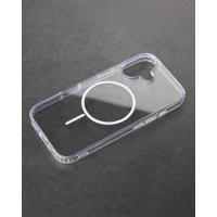 Силиконовый чехол MagSafe CLEAR для iPhone 17 Прозрачный