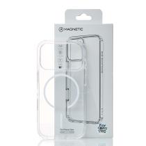 Силіконовий чохол MagSafe CLEAR для iPhone 17 Pro Прозорий