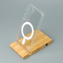 Силиконовый чехол MagSafe CLEAR для Samsung S22 Plus Прозрачный