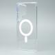 Силиконовый чехол MagSafe CLEAR для Samsung S24 Ultra прозрачный