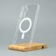 Силіконовий чохол MagSafe CLEAR для Samsung S24 FE прозорий
