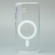 Силиконовый чехол MagSafe CLEAR для Samsung S25 прозрачный