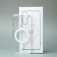 Силиконовый чехол MagSafe CLEAR для Samsung S25 прозрачный