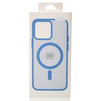 Силіконовий чохол MagSafe MATTE для iPhone 12 Pro Max фіалковий
