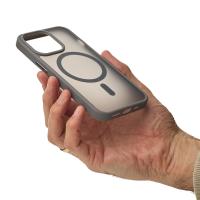 Силиконовый чехол MagSafe MATTE для iPhone 13 Pro Max серый
