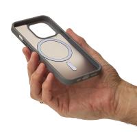 Силиконовый чехол MagSafe MATTE для iPhone 13 Pro Max серый