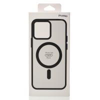Силиконовый чехол MagSafe MATTE для iPhone 13 Pro черный