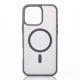 Силиконовый чехол MagSafe MATTE для iPhone 16 Pro серый