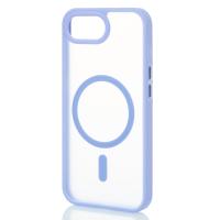 Силиконовый чехол MagSafe MATTE для iPhone 16E фиалковый