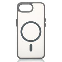 Силиконовый чехол MagSafe MATTE для iPhone 16E серый