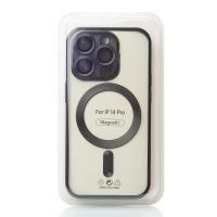 Силиконовый чехол MagSafe SHINING MATTE для iPhone 14 Pro black