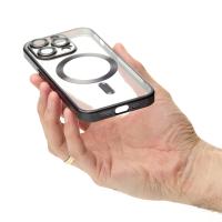 Силиконовый чехол MagSafe SHINING MATTE для iPhone 14 Pro black
