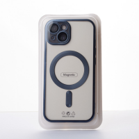 Силіконовий чохол MagSafe SHINING MATTE для телефону iPhone 14 natural titanium