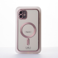 Силіконовий чохол MagSafe SHINING MATTE для телефону iPhone 12 blue titanium