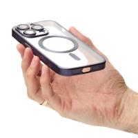 Силиконовый чехол MagSafe SHINING MATTE для iPhone 12 Pro deep purple