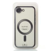 Силиконовый чехол MagSafe SHINING MATTE для iPhone 16E black
