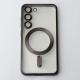 Силіконовий чохол MagSafe SHINING MATTE для телефону Samsung S23 FE black