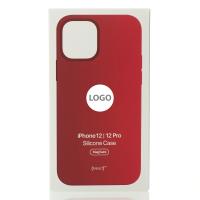 Силиконовый чехол OrigCase "Colors" with MagSafe для iPhone 12 / iPhone 12 Pro Red