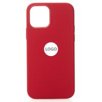 Силиконовый чехол OrigCase "Colors" with MagSafe для iPhone 12 / iPhone 12 Pro Red