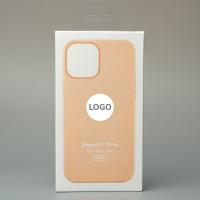 Силиконовый чехол OrigCase "Colors" with MagSafe для iPhone 12 / iPhone 12 Pro Cantaloupe