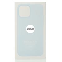 Силиконовый чехол OrigCase "Colors" with MagSafe для iPhone 12 / iPhone 12 Pro Cloud Blue