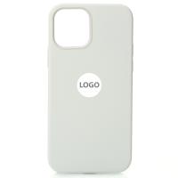 Силиконовый чехол OrigCase "Colors" with MagSafe для iPhone 12 / iPhone 12 Pro White
