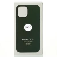 Силиконовый чехол OrigCase "Colors" with MagSafe для iPhone 12 / iPhone 12 Pro Cyprus Green