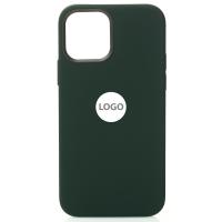 Силиконовый чехол OrigCase "Colors" with MagSafe для iPhone 12 / iPhone 12 Pro Cyprus Green