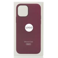 Силиконовый чехол OrigCase "Colors" with MagSafe для iPhone 12 Pro Max Plum
