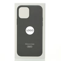 Силиконовый чехол OrigCase "Colors" with MagSafe для iPhone 12 Pro Max Black