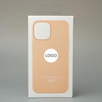 Силиконовый чехол OrigCase "Colors" with MagSafe для iPhone 12 Pro Max Cantaloupe
