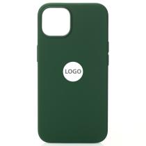 Силиконовый чехол Lux Colors с поддержкой MagSafe для iPhone 13 Clover
