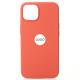 Силиконовый чехол OrigCase "Colors" with MagSafe для iPhone 13 Pro Nectarine
