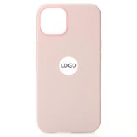 Силиконовый чехол OrigCase "Colors" with MagSafe для iPhone 13 Pro Max Chalk Pink