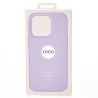Силиконовый чехол OrigCase "Colors" with MagSafe для iPhone 14 Pro Lilac