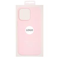 Силиконовый чехол OrigCase "Colors" with MagSafe для iPhone 14 Pro Max Chalk Pink