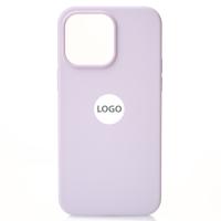 Силиконовый чехол OrigCase "Colors" with MagSafe для iPhone 14 Pro Max Lilac