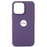 Силиконовый чехол OrigCase "Colors" with MagSafe для iPhone 14 Iris