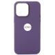 Силіконовий чохол OrigCase "Colors" with MagSafe для телефону iPhone 14 Iris