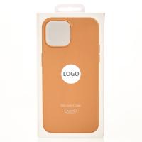 Силиконовый чехол OrigCase "Colors" with MagSafe для iPhone 15 Pro Orange Sorbet
